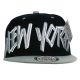 Embroidered Snapback Hat, State Patch Cap, #03 NEW YORK, embroidered snapback caps, embroidered logo snapback, snapback with patch, black, navy