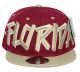 Embroidered Snapback Hat, State Patch Cap, #07 FLORIDA