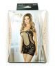 Women's Sexy black Lace Bodystockings Lingerie for Romantic Date Wearing, Mesh Floral Fishnet Erotic Bodysuits, #002