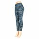 Women's High Waisted Tummy Control Fashion Leggings, Active Leggings Pants for Women, #06 Blue Pattern