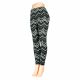 Women's High Waisted Tummy Control Fashion Leggings, Active Leggings Pants for Women, #07 Black Floral Pattern