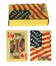 Waterproof Foil Poker Playing Card Deck