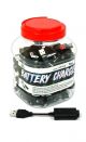 Battery Charger Kit, 4.5 inch, Low Quality, Jar, 50 Set