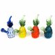 Juicy Pineapple Glass Water Pipe Bong, Random 76 pc (7.25 x 5 inch)