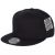 One Color Plain Flat Bill Snapback Hat