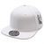 One Color Plain Flat Bill Snapback Hat