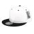 Two Color Plain Flat Bill Snapback Hat
