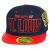 PVC Embroidered Snapback, 3D Silicone Patch Cap, #24 ST.LOUIS. saint louis, navy, dark blue