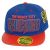 PVC Embroidered Snapback, 3D Silicone Patch Cap, #37 CHICAGO, 12 Set