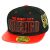 PVC Embroidered Snapback, 3D Silicone Patch Cap, #38 CHICAGO, 12 Set