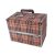 Portable Cosmetic Box, 3-Tier Tray Cosmetic Organizer Lockable Makeup Box, #Check