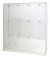 Acrylic Empty Hanger Hook Display, Counter Top Display Case, 4 x 3 (14.75 x 15.75 x 3.88 inch)