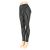 Women's High Waisted Tummy Control Fashion Leggings, Active Leggings Pants for Women, #20 Black & White Simple Stripe