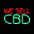 LED WE SELL CBD Neon Sign for Business